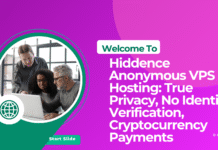 Hiddence Anonymous VPS Hosting: True Privacy, No Identity Verification, Cryptocurrency Payments